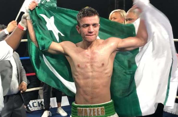 Pakistan’s young boxer Wazir Shah wins