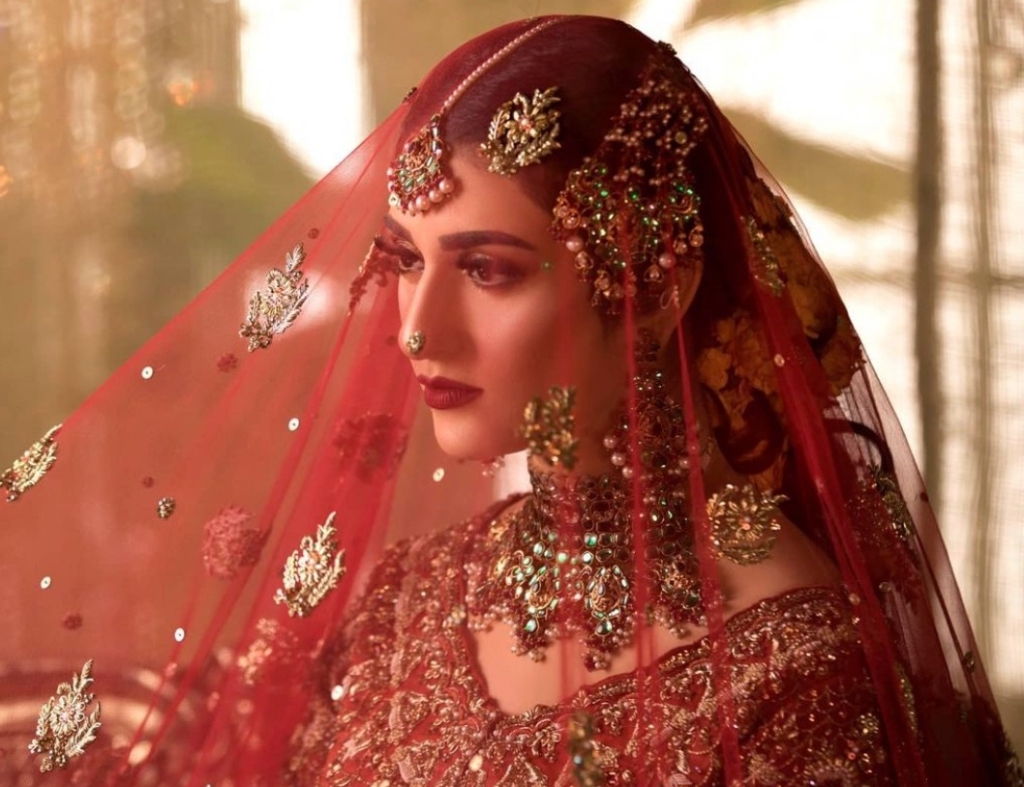 sarah khan bridal pic
