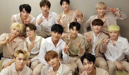 seventeen korean boyband